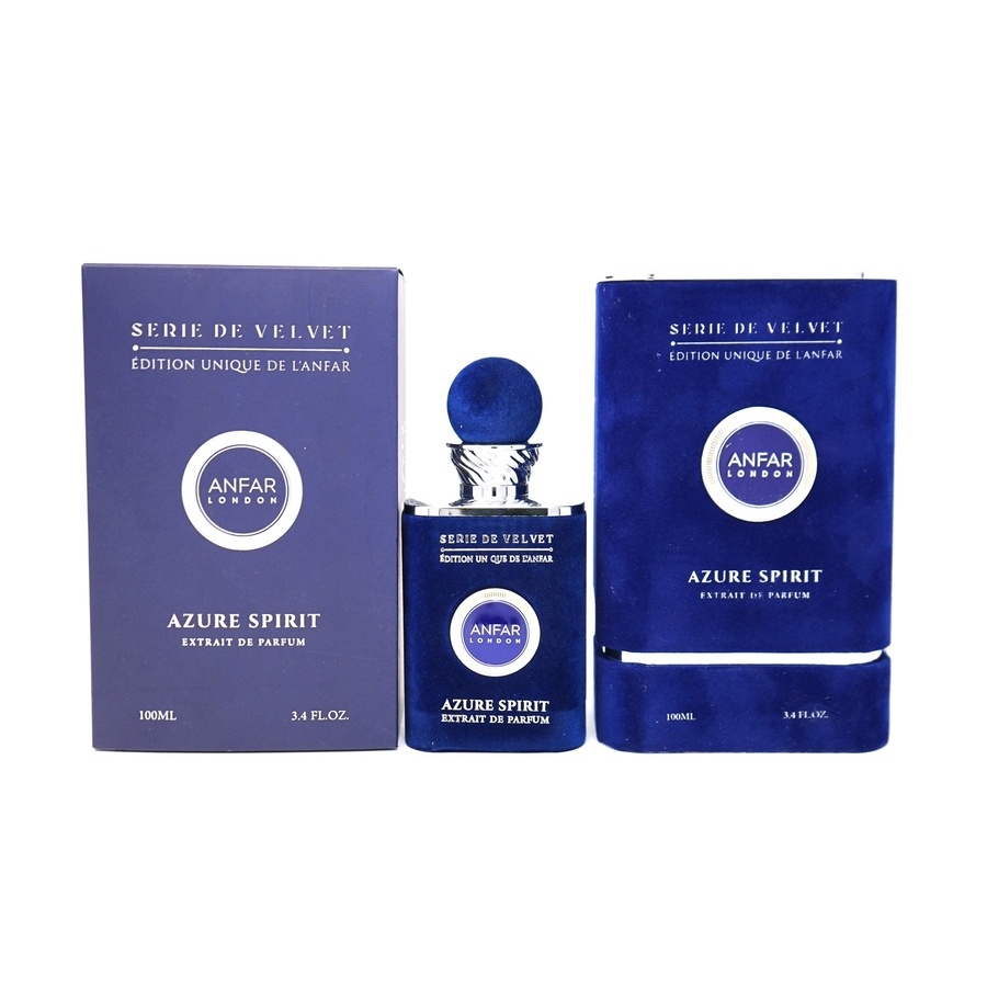 Anfar Mens Azure Spirit Extrait de Parfum Spray 34 oz Fragrances 6292257643510 35$
