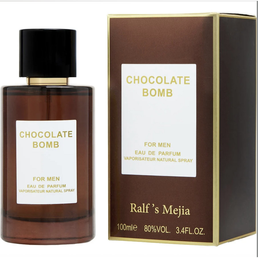 Ralf's Mejia Mens Chocolate Bomb EDT Spray 3.4 oz Fragrances 0192139469824