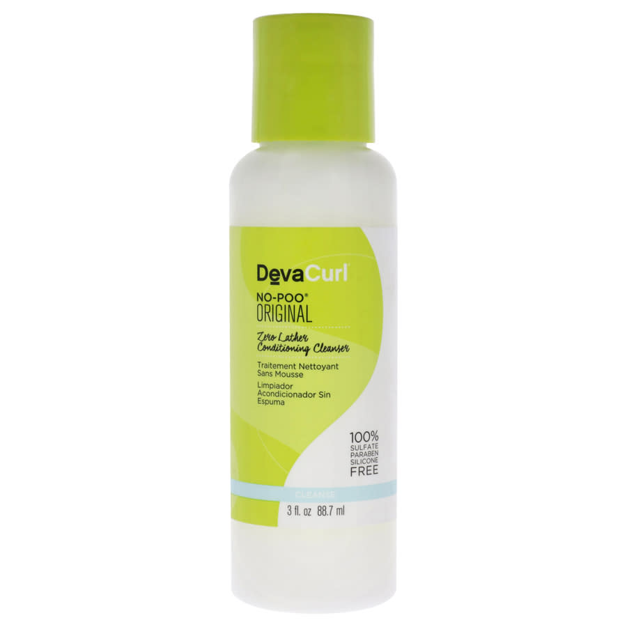 DevaCurl No-Poo Zero Lather Conditioning Cleanser 3 oz Hair Care 850963006898