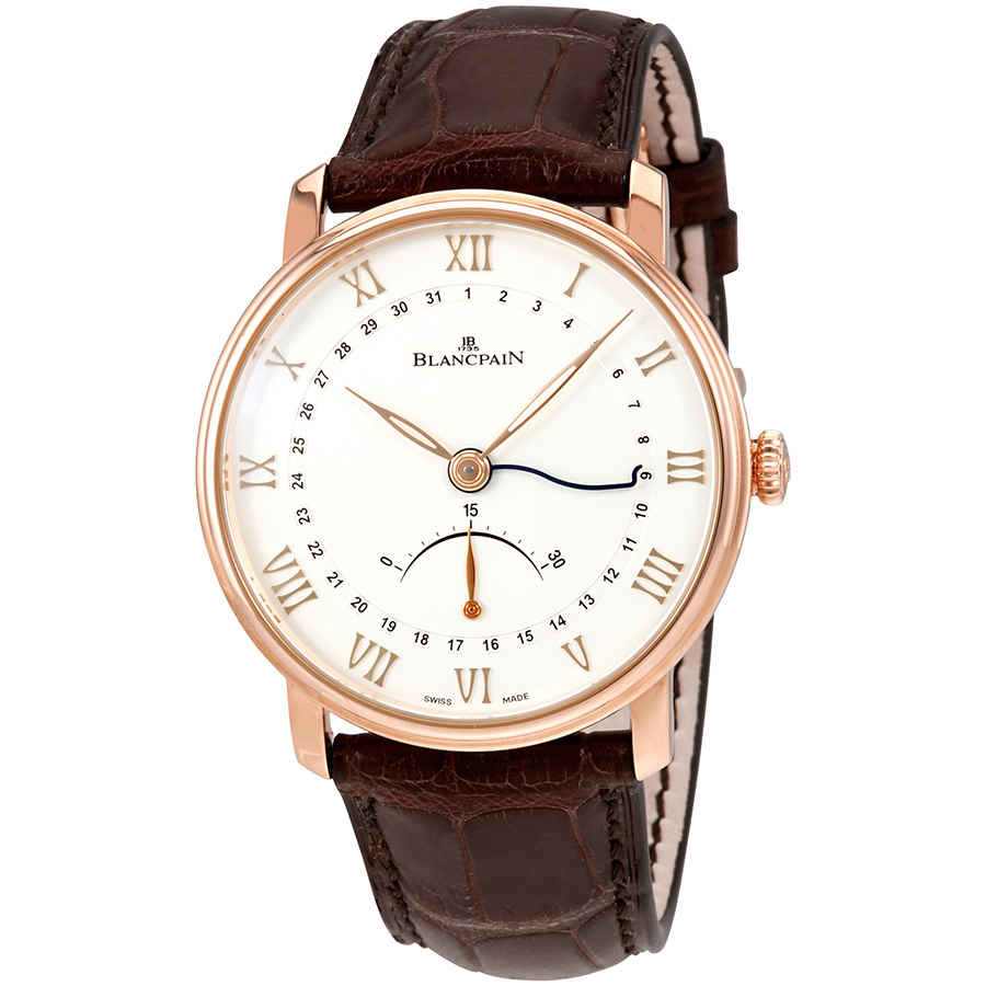Blancpain Villeret Ultra Slim Silver Dial 18K Rose Gold Mens Watch 6653Q-3642-55B 14395$