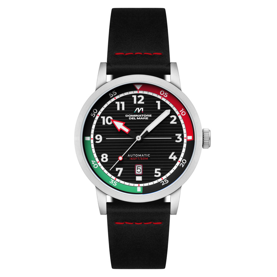 Dominatore Del Mare Camogli Automatic Black Dial Mens Watch DD-8025-01