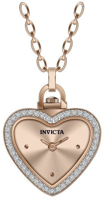 Invicta Mini Angel Quartz Crystal Rose Gold Dial Ladies Watch 49939 49$