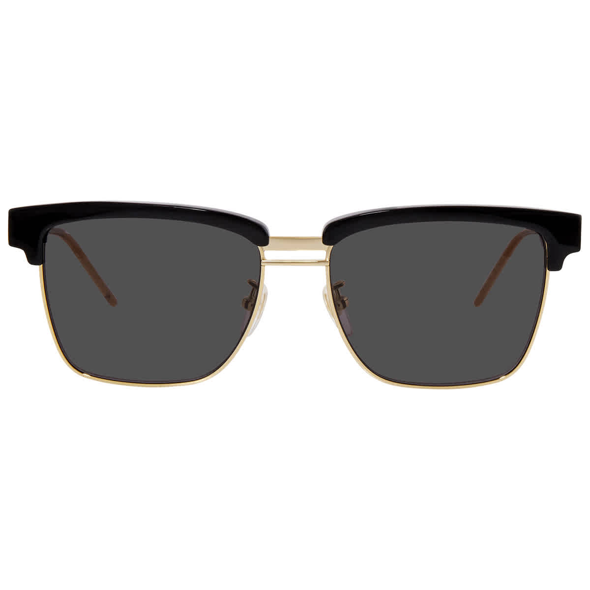 Gucci Grey Rectangular Sunglasses GG0603S 001 56