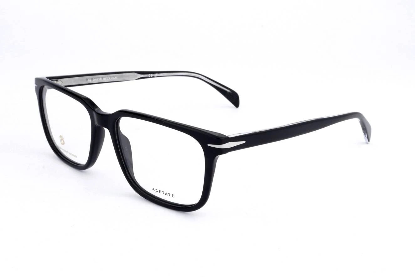 David Beckham Demo Rectangular Mens Eyeglasses DB 1022 0807 56 60$