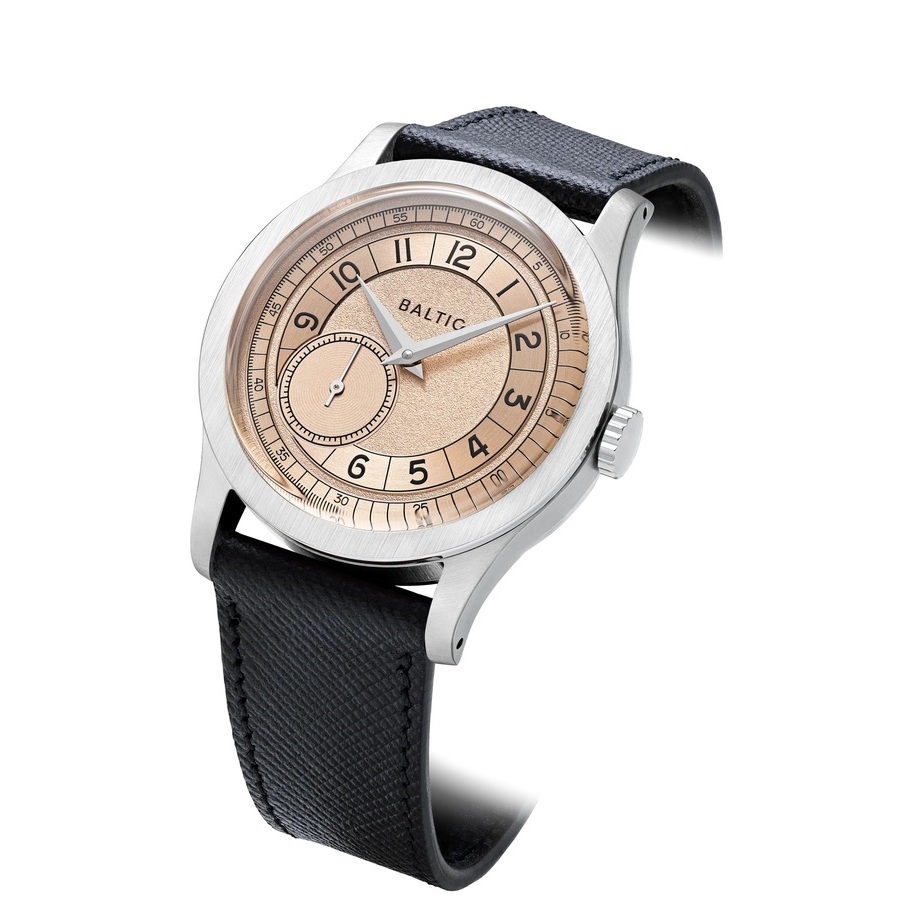 Baltic Mr Roulette Automatic Champagne Dial Mens Watch MRROULETTESALMON 615$