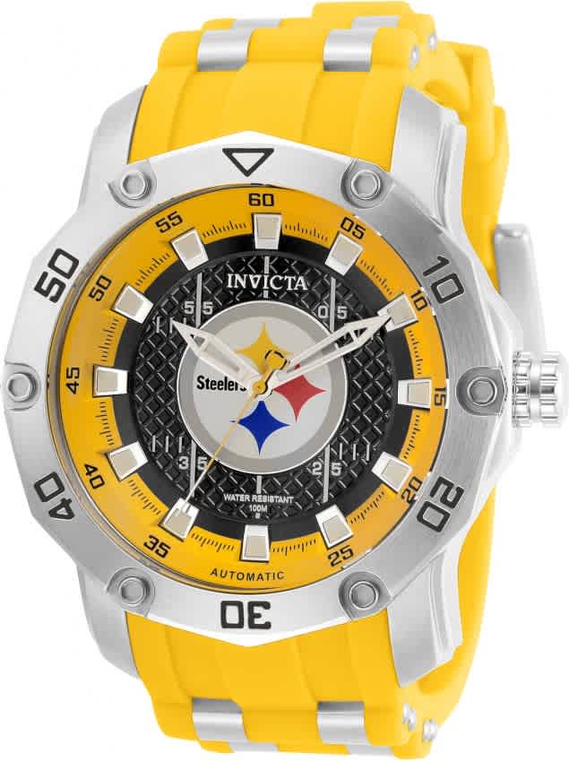 Invicta NFL Pittsburgh Steelers Automatic Men's Watch 33034