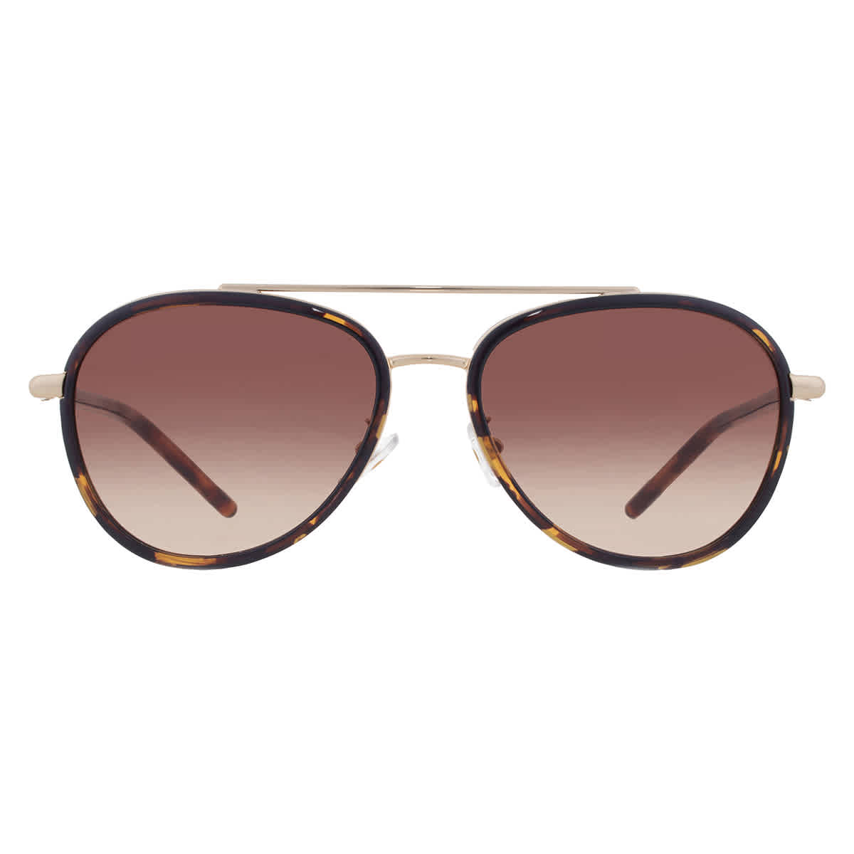 Tory Burch Brown Gradient Pilot Ladies Sunglasses TY6089 330413 57