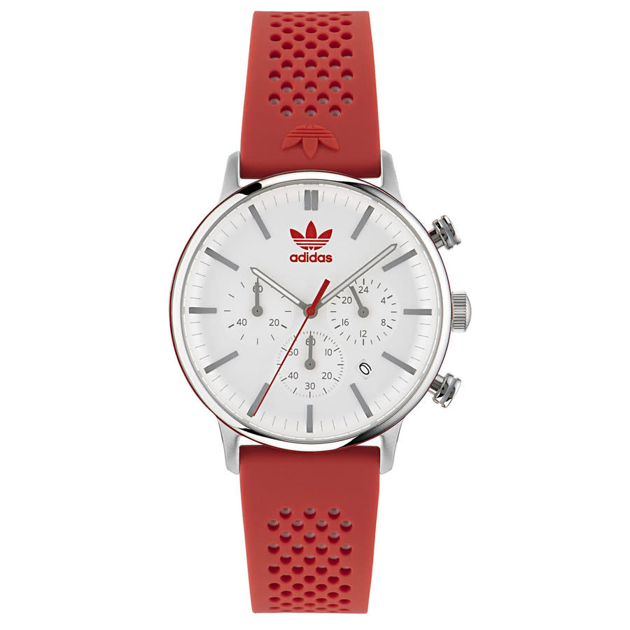Adidas Originals Style Code One Chrono White Dial Unisex Watch AOSY23019 110$