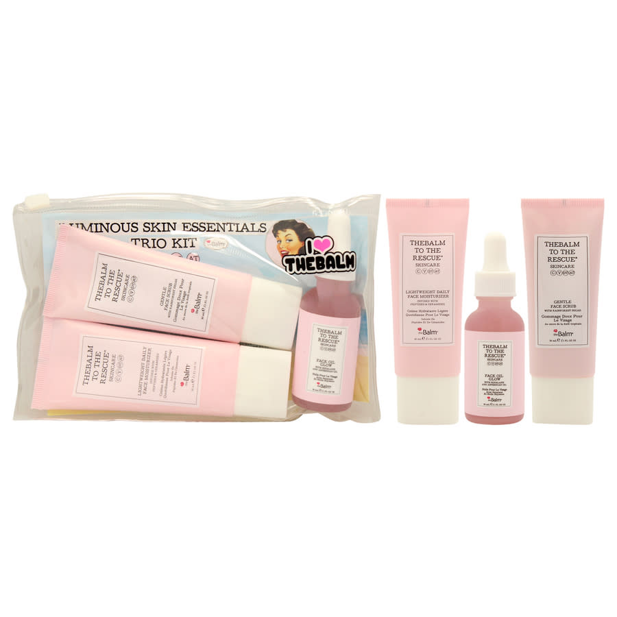 The Balm Ladies Luminous Skin Essentials Trio Kit Gift Set Skin Care 681619821080 25$