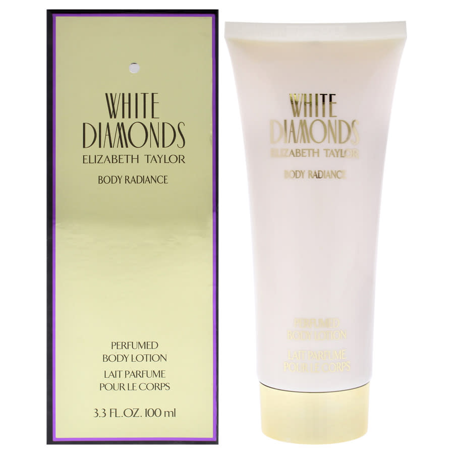 Elizabeth Taylor Ladies White Diamonds Body Lotion 3.3 oz (Tester) Bath & Body 843711404305