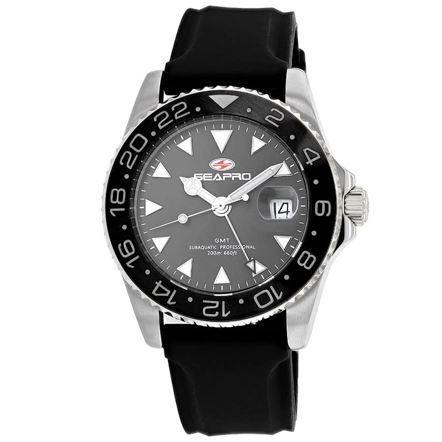 Seapro Agent Quartz Grey Dial Mens Watch SP0120 124$