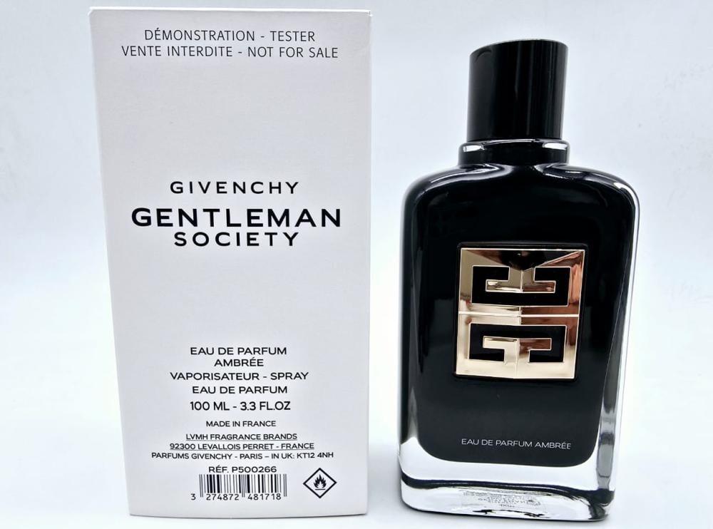 Givenchy Mens Gentleman Society Ambree EDP Spray 34 oz Tester Fragrances 3274872481718 75$