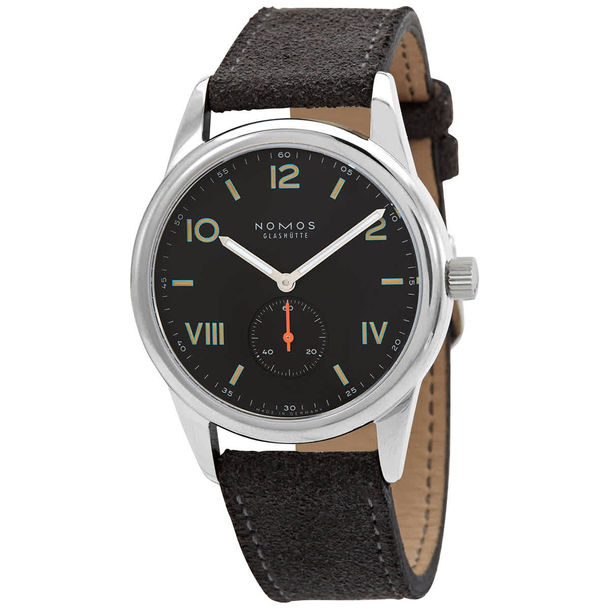 Nomos Club Campus Hand Wind Black Dial Mens Watch 738 1666$