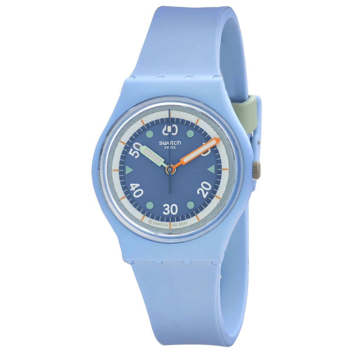 Swatch Frozen Waterfall Quartz Blue Dial Ladies Watch SO31L100 59$