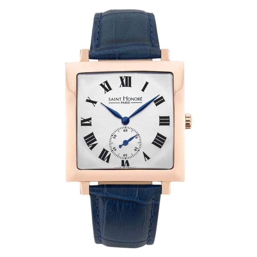 Saint Honore Paris Carree Quartz White Dial Mens Watch H SH CR823002 8AR-D