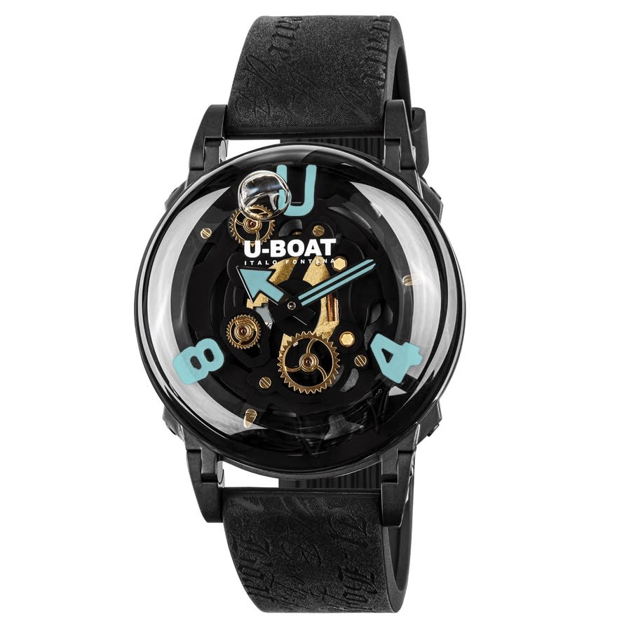 U-Boat U-65 Quartz Black Dial Mens Watch 3353