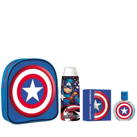 Marvel Mens Captain America Gift Set Fragrances 8411114090092 23$
