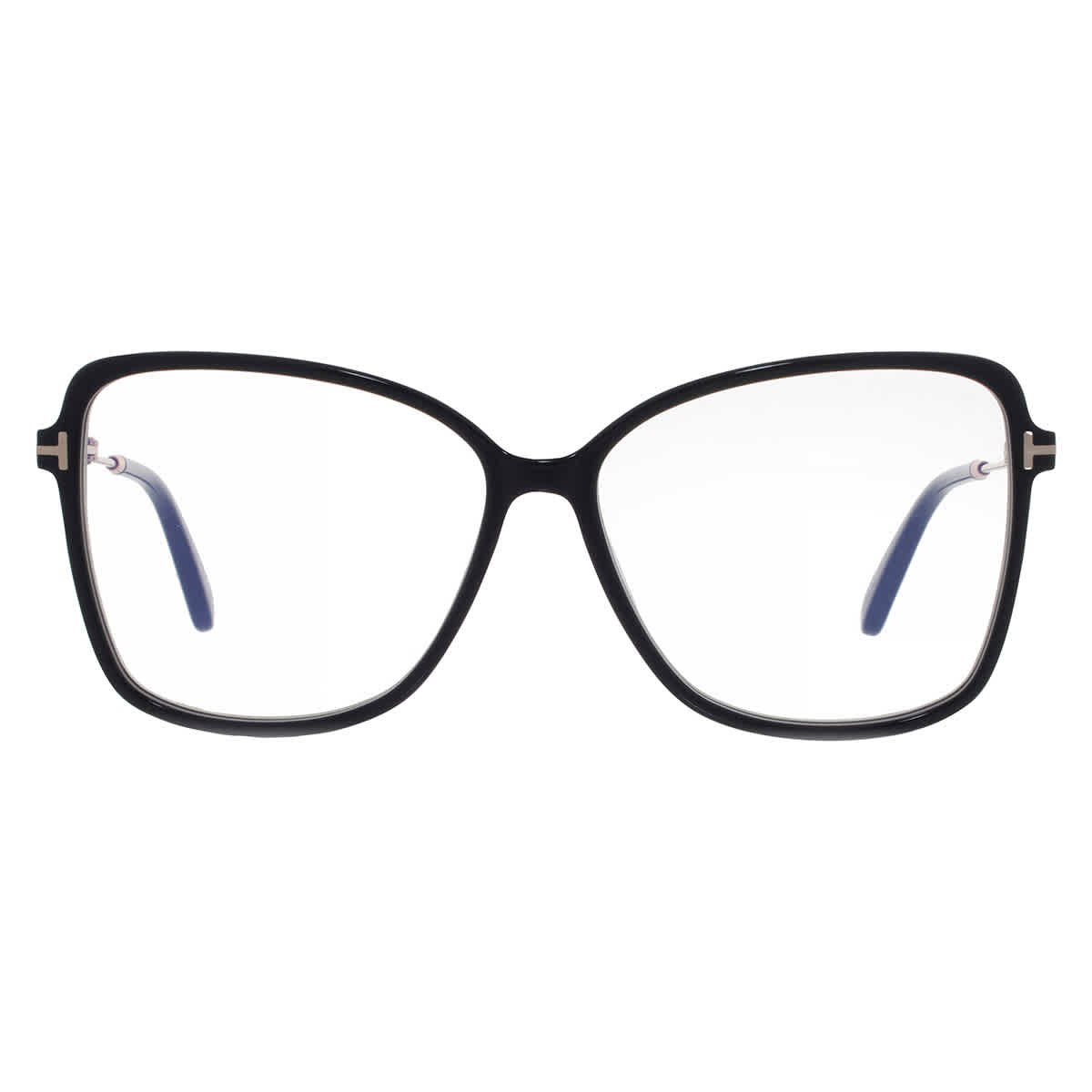 Tom Ford Blue Light Block Browline Ladies Eyeglasses FT5953-B 001 55 140$