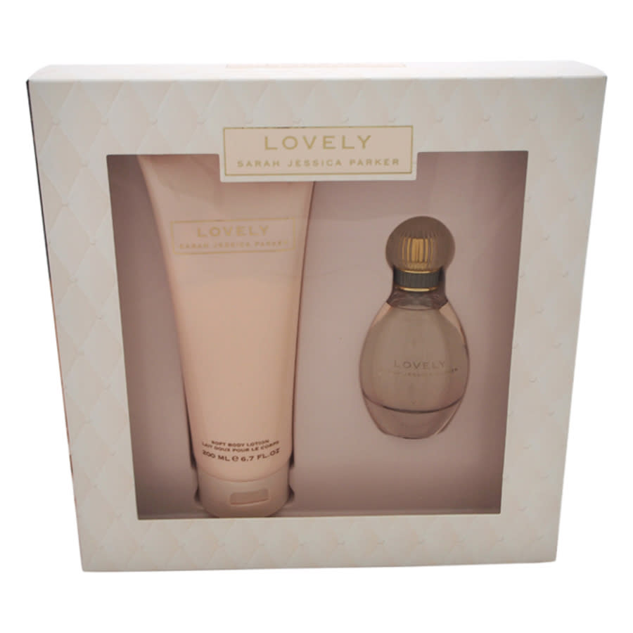 Lovely by Sarah Jessica Parker for Women - 2 Pc Gift Set 17oz EDP Spray 67oz Soft Body Lotion 23$