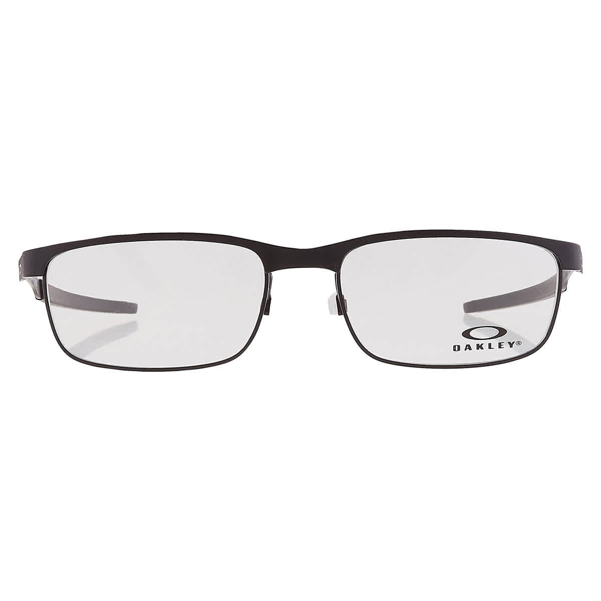 Oakley Steel Plate Demo Rectangular Mens Eyeglasses OX3222 322201 56 81$