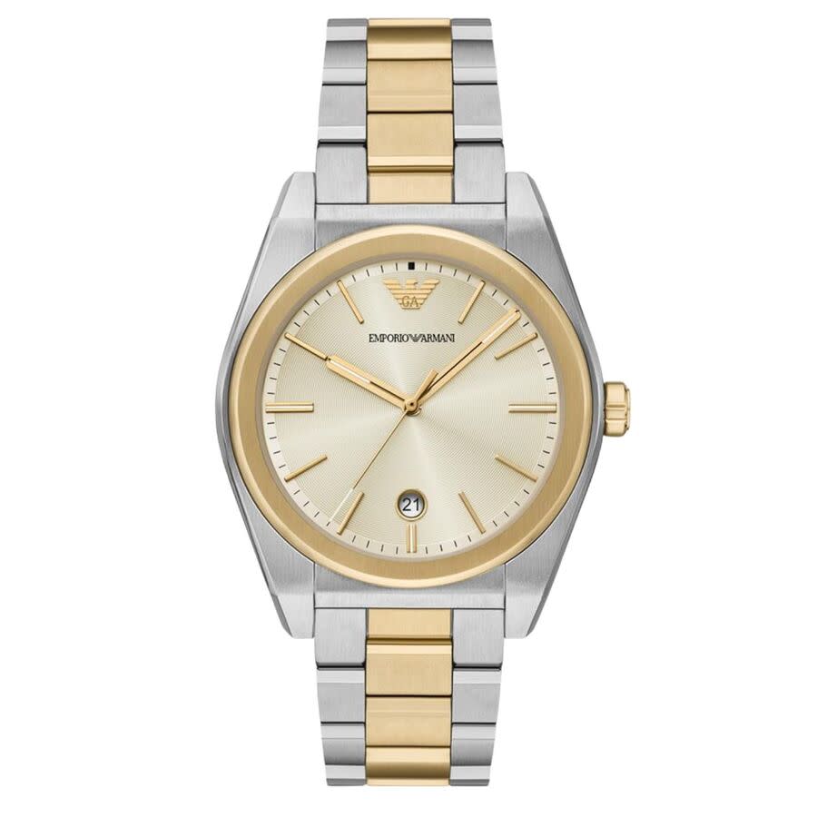 Emporio Armani Federico Yellow Dial Mens Watch AR11716 195$