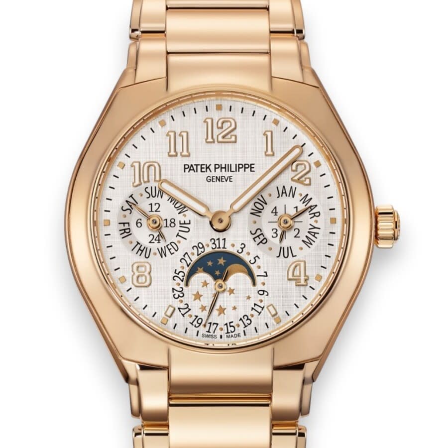 Patek Philippe Twenty-4 Perpetual GMT Automatic Moon Phase Day-Night White Dial Unisex Watch 7340-1R-001