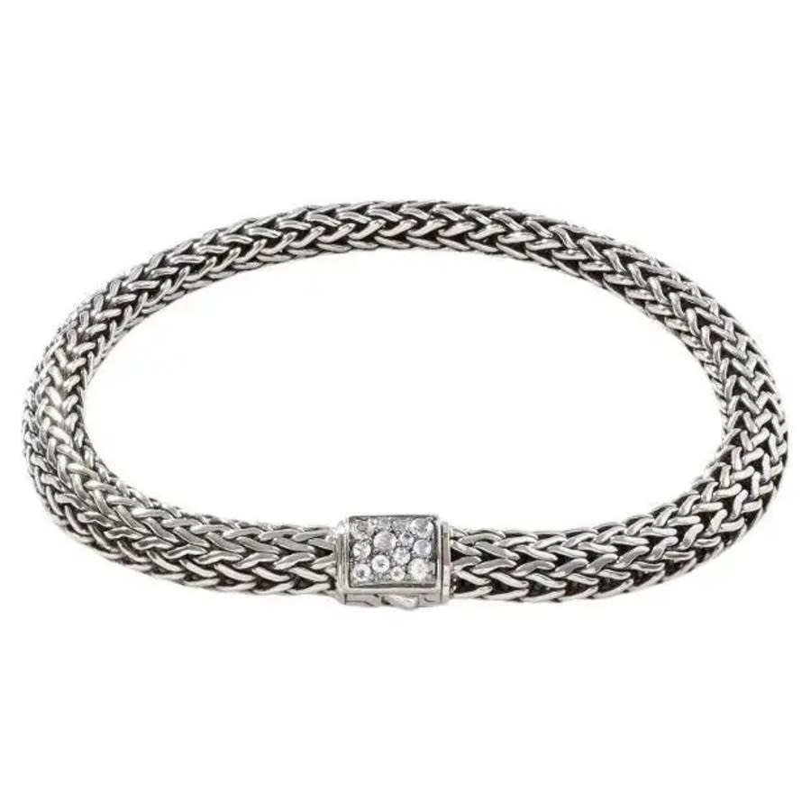 John Hardy Classic Chain Sterling Silver Bracelet - Bbs90422rvbls2rm 1000$