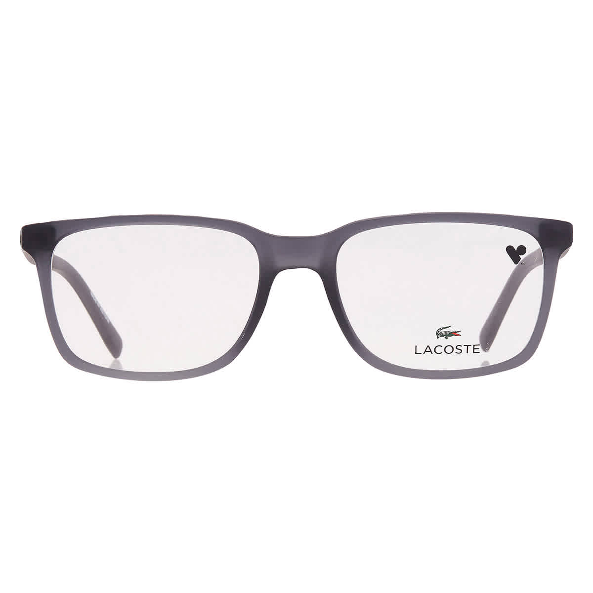 Lacoste L2859N024 Rectangle Full Rim Eyeglasses — Gray