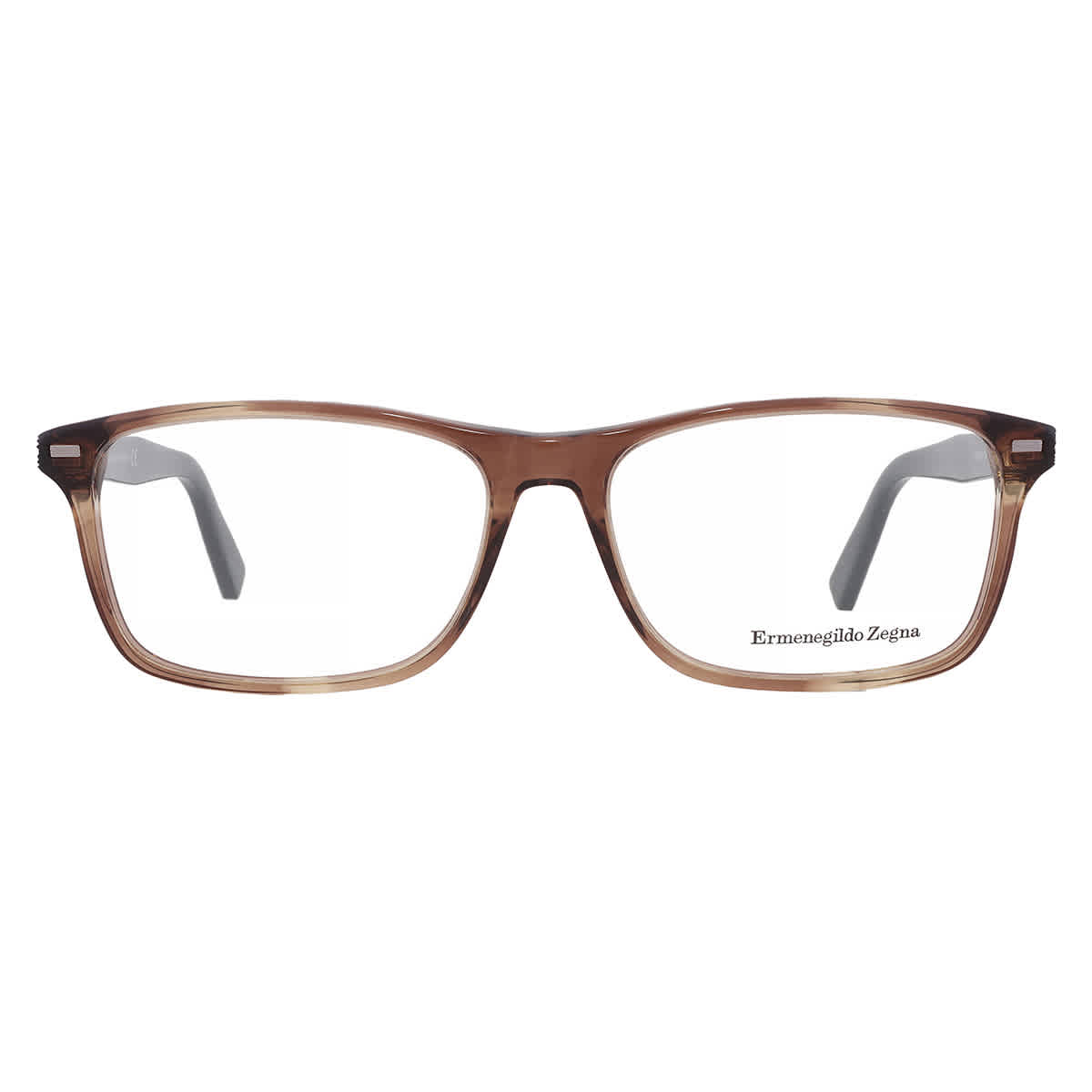 Zegna Demo Rectangular Mens Eyeglasses EZ5069 050 55