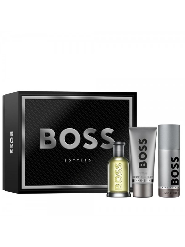 Hugo Boss Mens Boss Bottled Gift Set Fragrances 3616305439444 55$