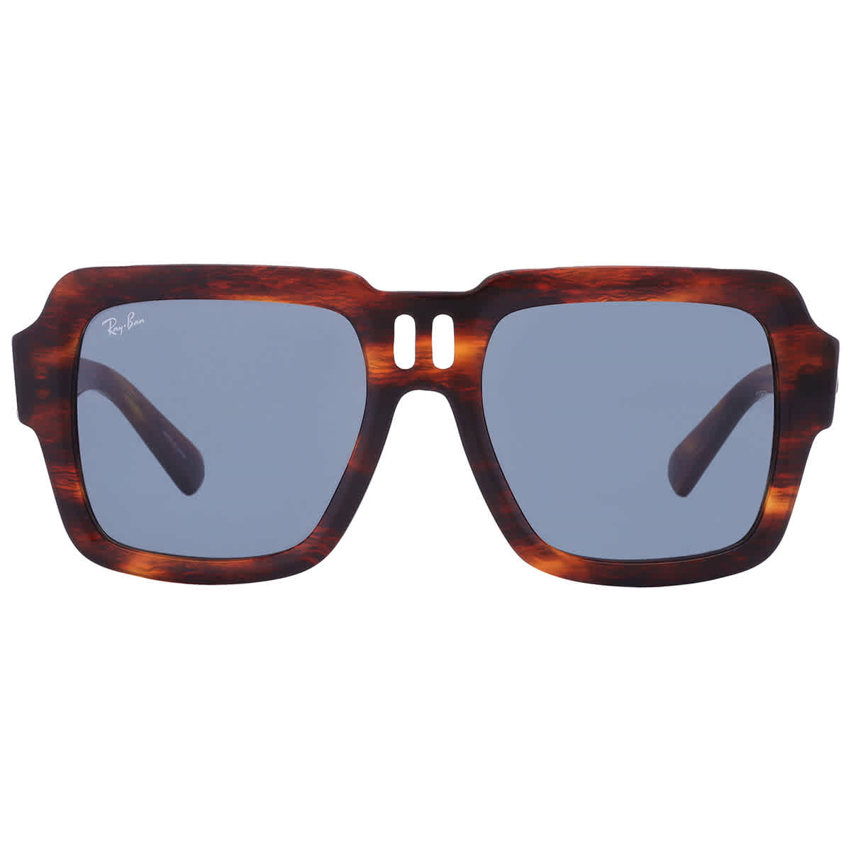 Ray Ban Magellan Bio Based Dark Blue Square Unisex Sunglasses RB4408 139880 54