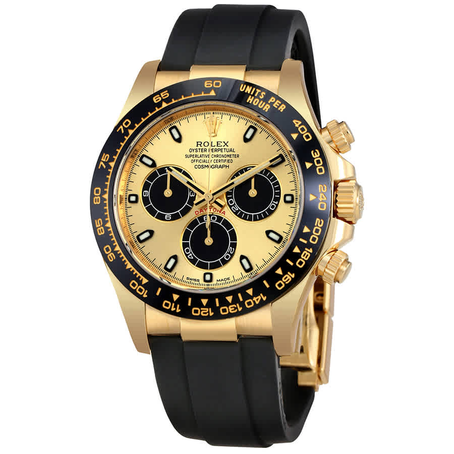 Rolex Cosmograph Daytona Chronograph Automatic Oysterflex Mens Watch 116518CBKSR