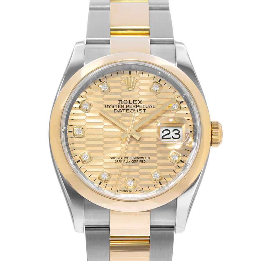 Preowned Rolex Datejust 36 Automatic Chronometer Diamond Mens Watch 126203 Preowned Rolex Datejust 36 Automatic Chronometer Diamond Mens Watch 126203