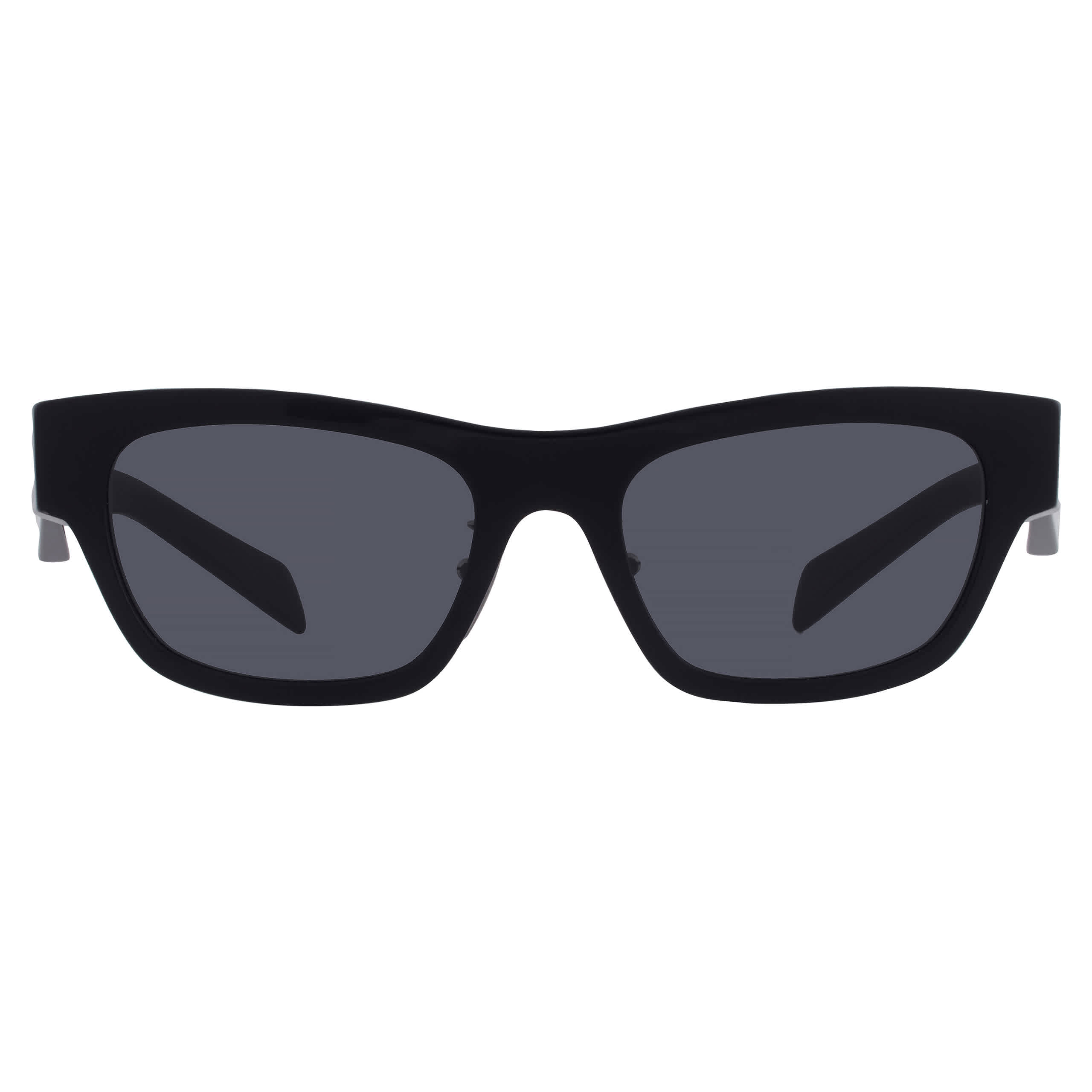 Prada Woman Sunglass PR B09SF - Frame color: Black, Lens color: Dark Grey