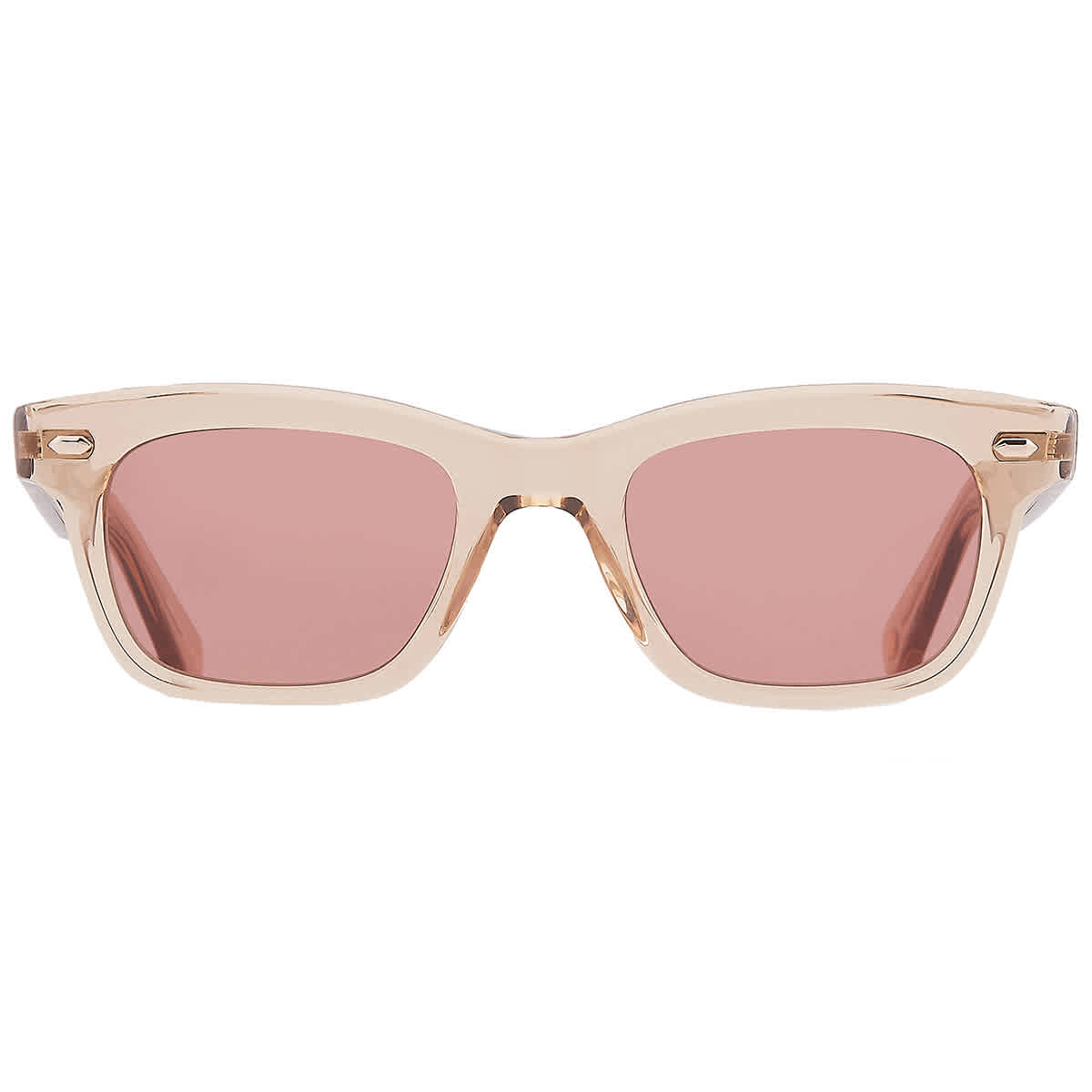 Garrett Leight GROVE SUN Bordeaux Rectangular Sunglasses 