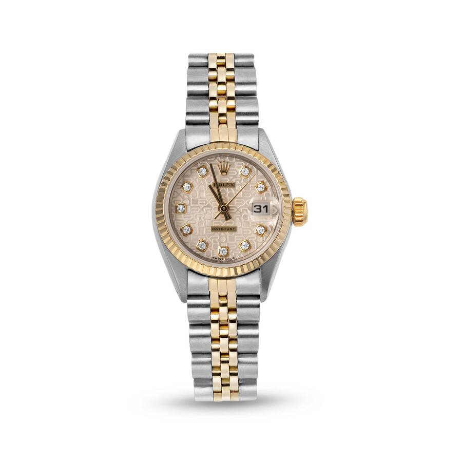 Preowned Rolex Datejust Automatic Diamond Ladies Watch 79173