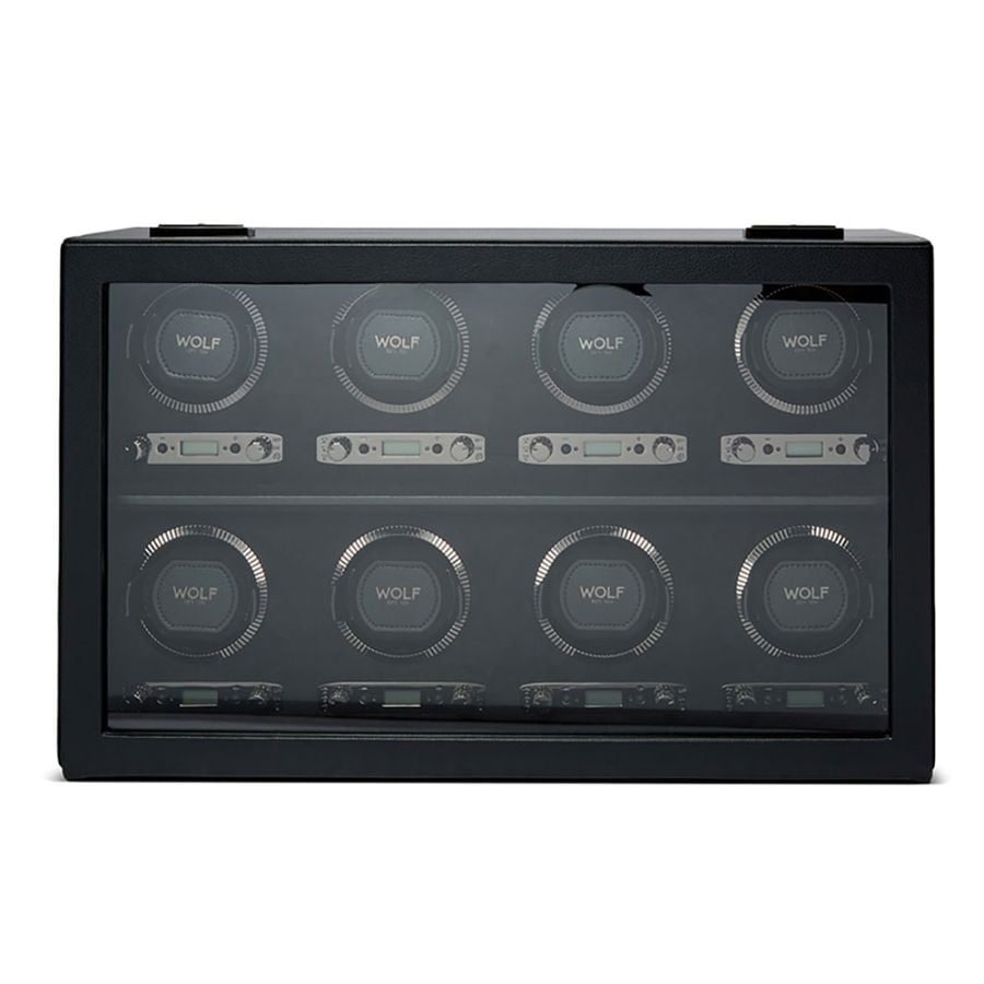 British Racing 8 Piece Watch Winder 5675$
