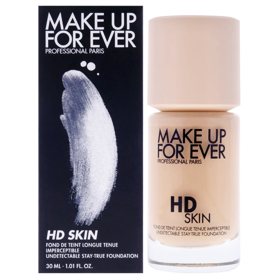 Make Up Forever Ladies HD Skin Undetectable Stay-True Foundation 10 oz 1R12 Cool Ivory Makeup 3548752185219 45$