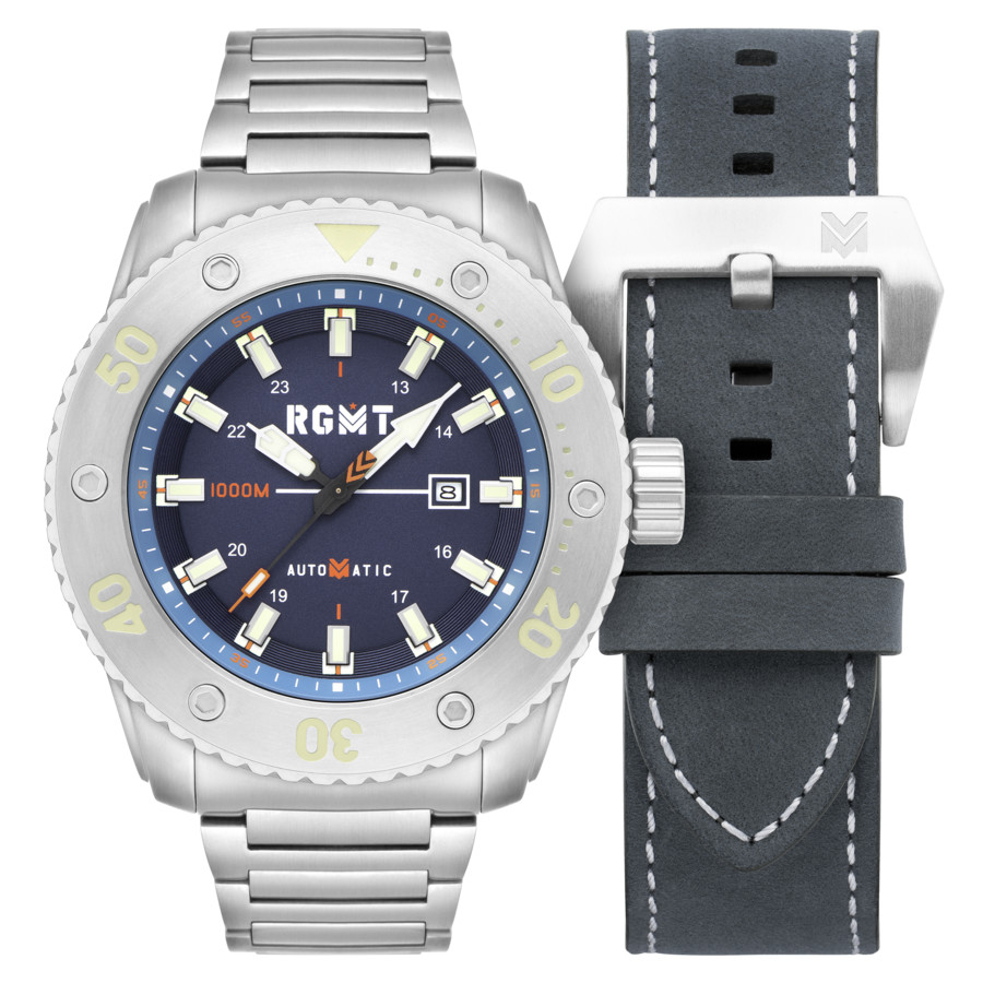 RGMT All Brite Automatic Silver Dial Mens Watch RG-8056-22
