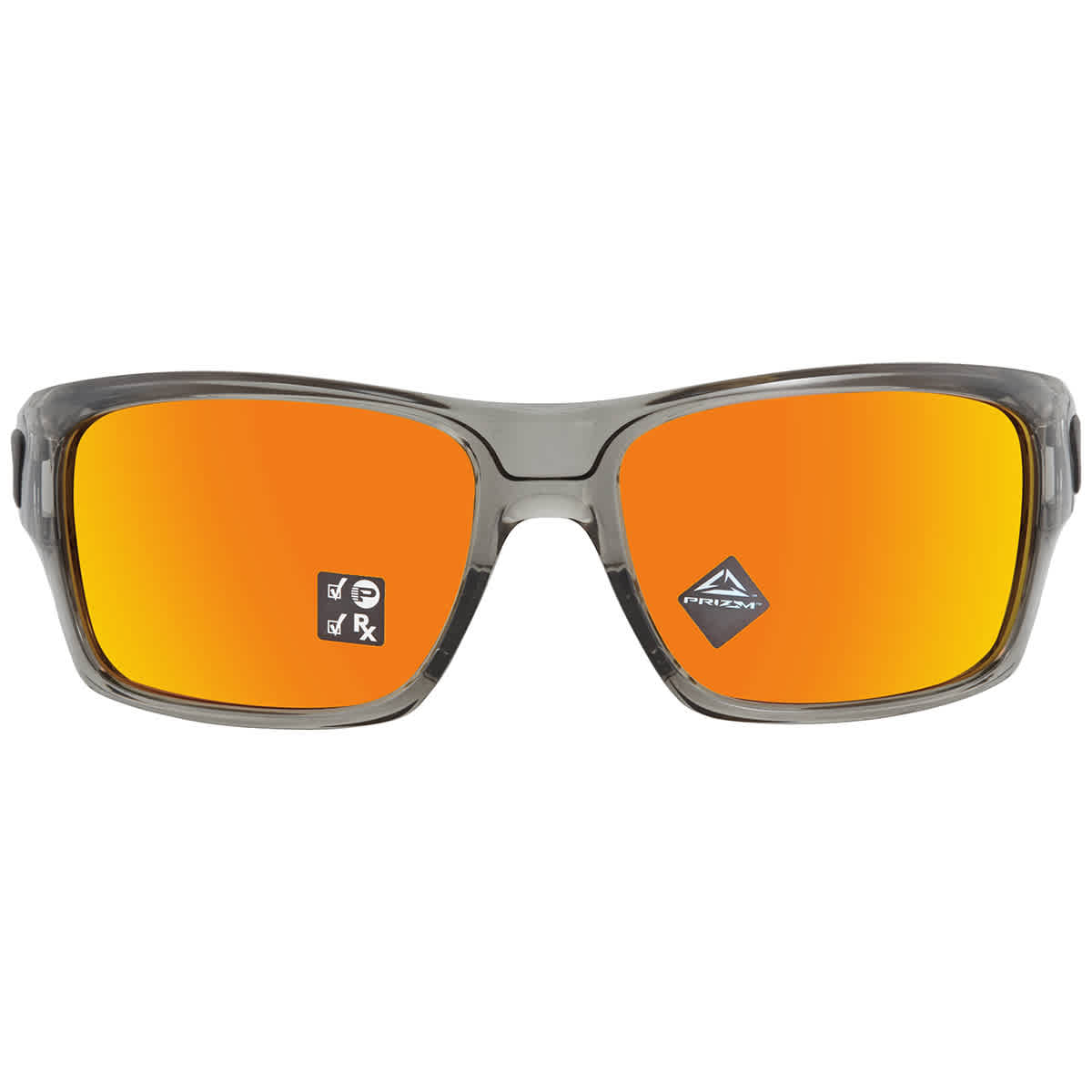 Oakley Turbine Prizm Polarized Sunglasses Turbine Grey Ink/Prizm Ruby Polarized, One Size - Men's