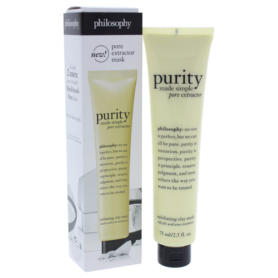 Purity Made Simple Pore Extractor Exfoliating Clay Mask by Philosophy for Unisex - 25 oz Mask 30$