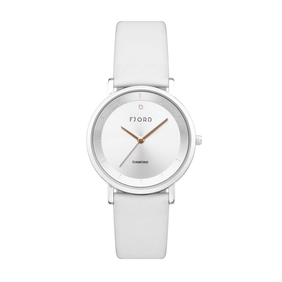 Fjord Jensen White Dial Ladies Watch FJ-6062-01