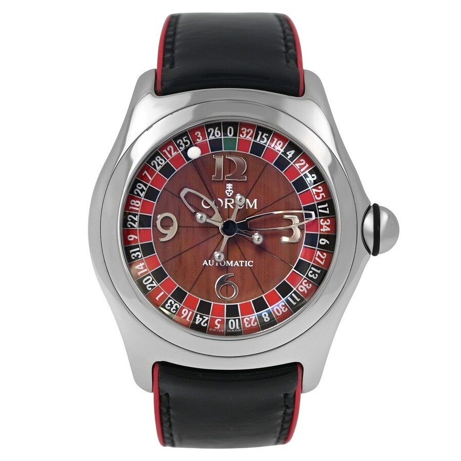 Pre-owned Corum Casino Roulette Limited Edition Automatic Brown Dial Mens Watch 08215020 4148$