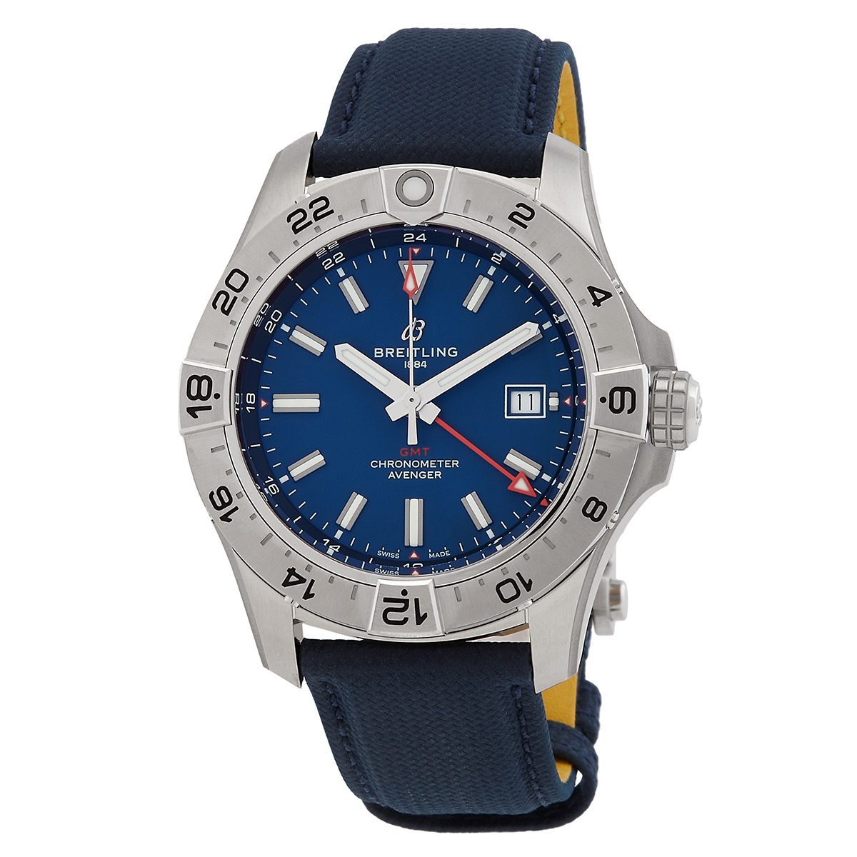 Pre-owned Breitling Avenger 44 Automatic Blue Dial Mens Watch A32320101C1X1 2695$