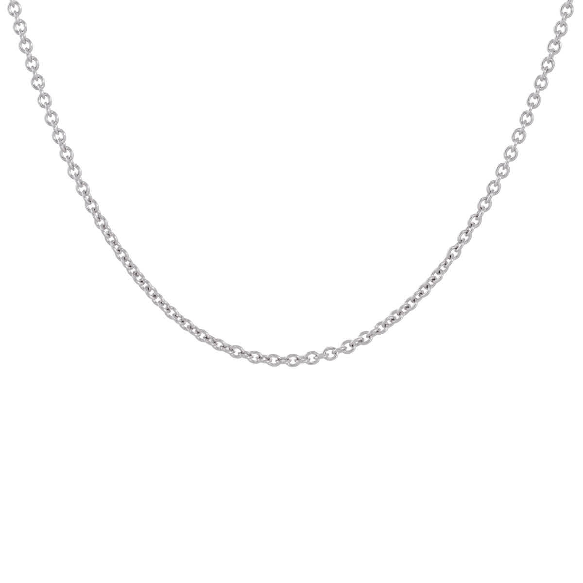 Qeelin 32'' 18k White Gold Necklace