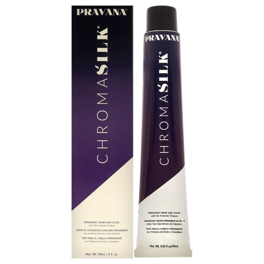 Pravana ChromaSilk Creme Hair Color 3 oz 5.37 Ligh Golden Violet Brown Hair Care 7501438383831