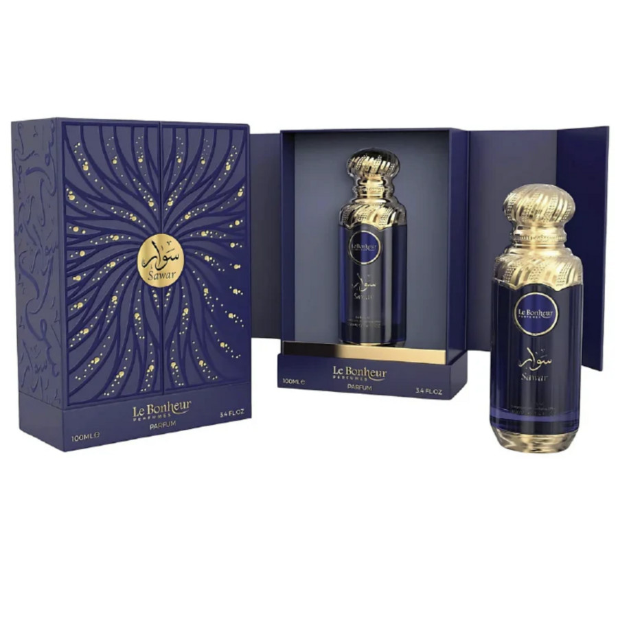 Le Bonheur Unisex Sawar EDP Spray 3.4 oz Fragrances 6288002800086