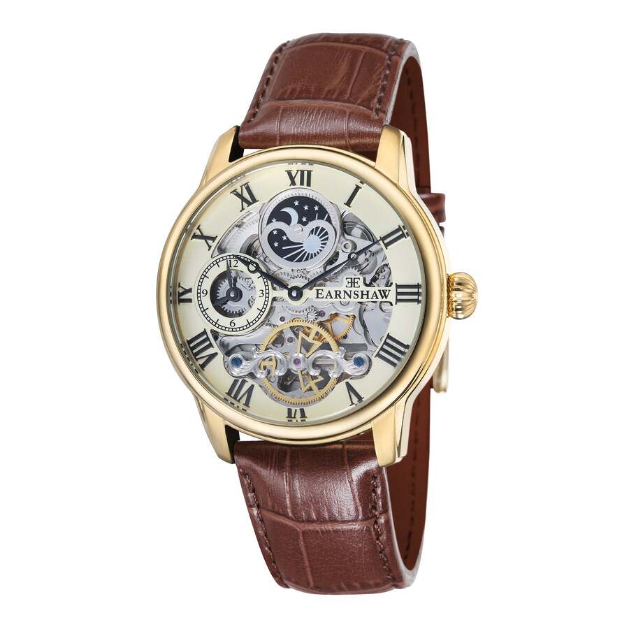 Thomas Earnshaw Longitude Beige Dial Mens Watch ES-8006-06