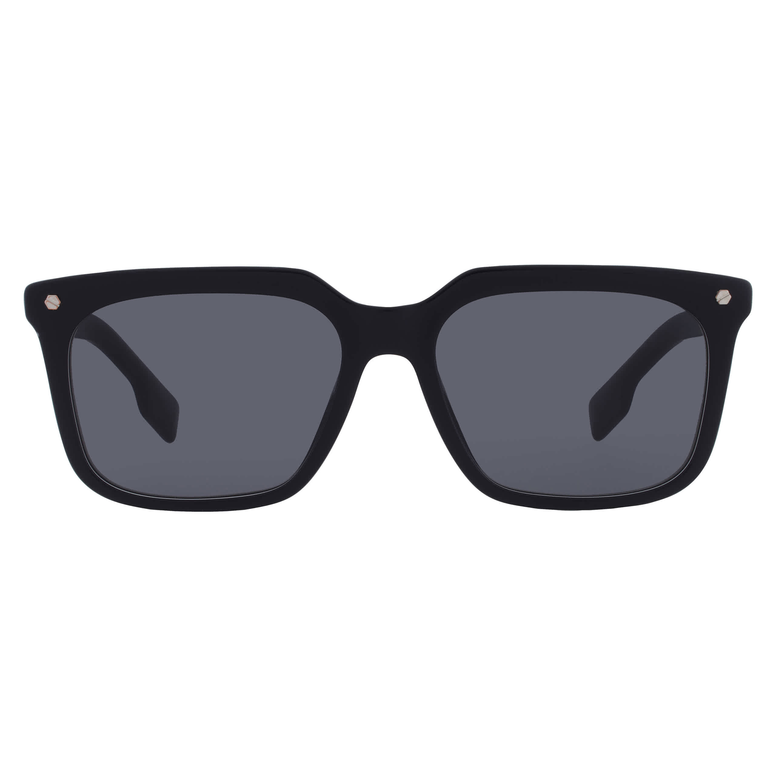 Burberry Man Sunglass Carnaby - Frame color: Black, Lens color: Dark Grey