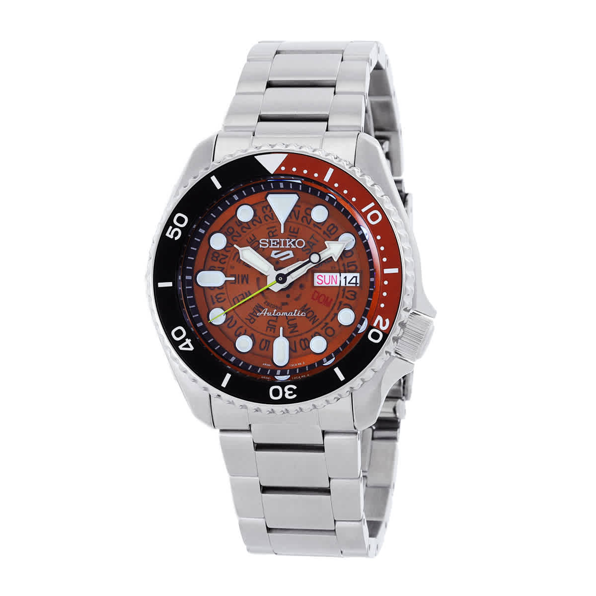 Seiko 5 Sports Automatic Brown Dial Mens Watch SRPJ47K1 229$